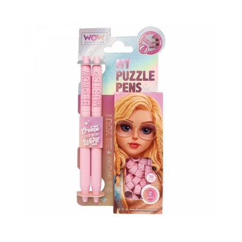 WOW Generation set 2 hemijske olovke sa puzzlom Cene