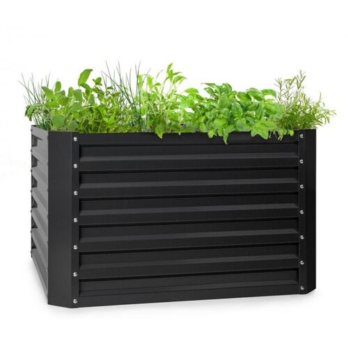 Blumfeldt High Grow Straight povišena žardinjera, Antracit Cijene
