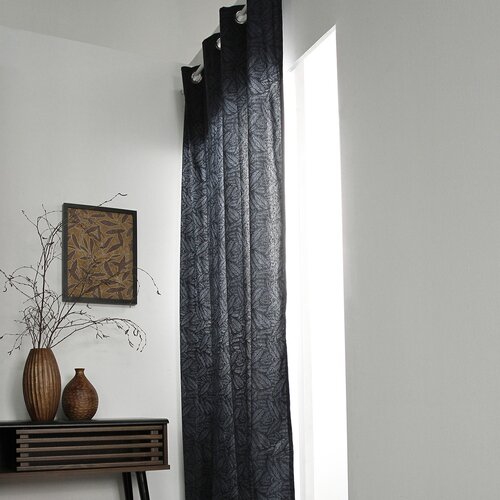 Today rideau &amp;agrave; oeillets 140/240 coton teranga navy inaya blue Slike