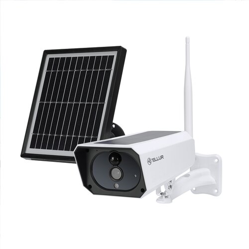 Tellur SMART WIFI SOLAR CAMERA, 1080p, BIJELA, (08-tll331231) Cijene