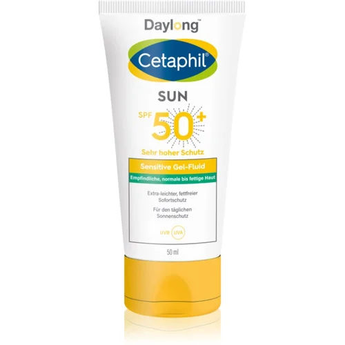 Daylong Cetaphil SUN Sensitive blagi hranjivi fluid za osjetljivu kožu SPF 50+ 50 ml