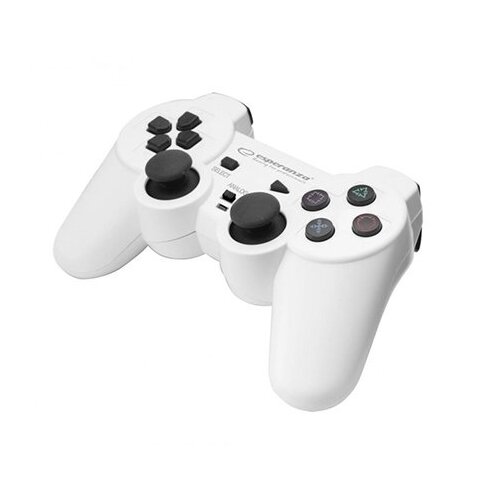 Game Pad ESPERANZA TROOPER, vibration, PS3/PC, USB, black/white, EGG107W Cijene