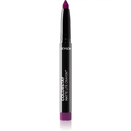 Revlon Cosmetics ColorStay™ Matte Lite Crayon matirajući ruž za usne u olovci nijansa 012 On Cloud Wine 1,4 g