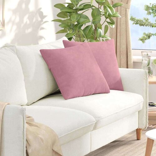 vidaXL jastučići za sofu 2 pcs ružičasta 50 x 50 cm kordura tekstil Cijene