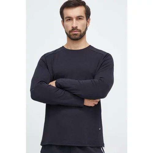 On-running Majica dugih rukava Focus za muškarce, boja: crna, bez uzorka