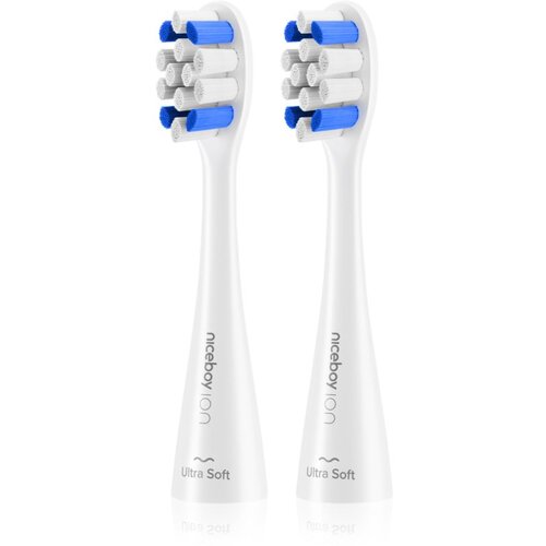 Niceboy ION Sonic Kids nadomestne glave ultra soft White 2 kos Cene