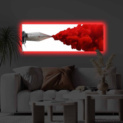 Wallity Zidna slika sa LED osvjetljenjem 3090KTLGDACT - 007, 30x90 cm Cene