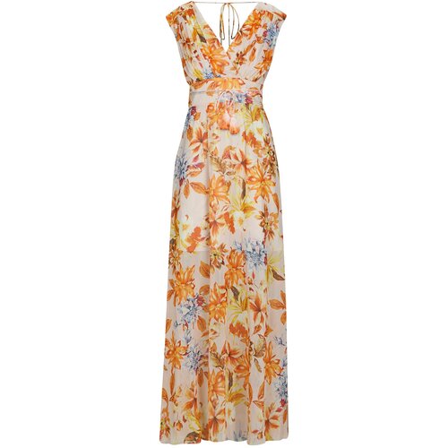 Guess SL GILDA LONG DRESS Multicolour Slike