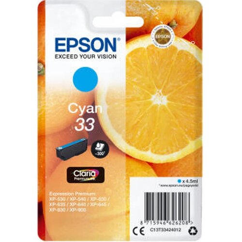 Epson 33 Cyan kartu&amp;scaron;a, (22112471) Slike