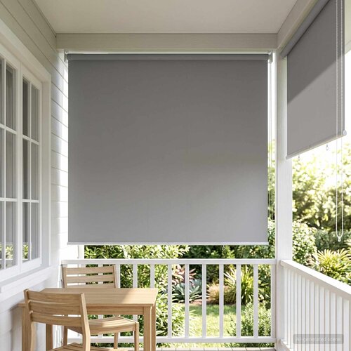  Roleta za&scaron;tita od UV zračenja Svjetlosiva 140 x 140 cm Cijene