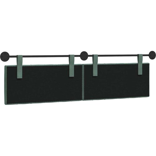  Držeće uzglavlje Zidne Morska zelena 190 x 55 x 7 cm Bar&amp;scaron;un - zelena boja mora 180 cm bez LED Slike