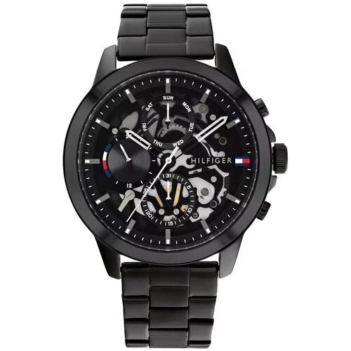 Tommy Hilfiger Analogne ure 1710478 Črna Cene