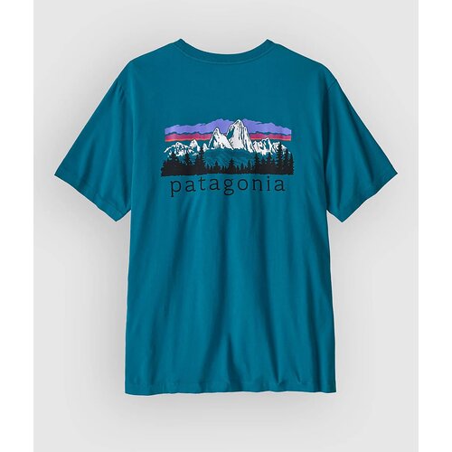 Patagonia Fitz Roy Foothills T-shirt glacial blue Cene