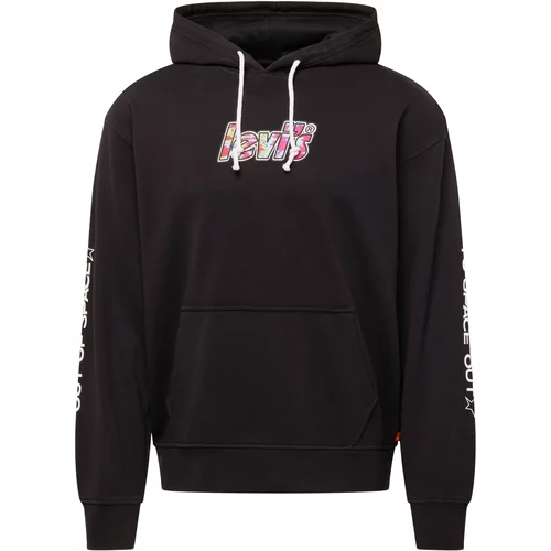 Levi's Sweater majica svijetlozelena / roza / crna / bijela