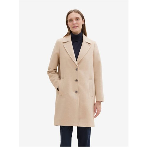 Tom Tailor Beige women's coat - Women's Cene