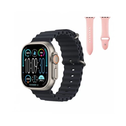 Moye Kronos 4 Smart Watch Black/Pink Cene
