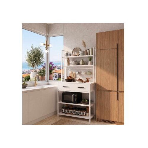 Hanah home Kuhinjska polica Frame White Slike