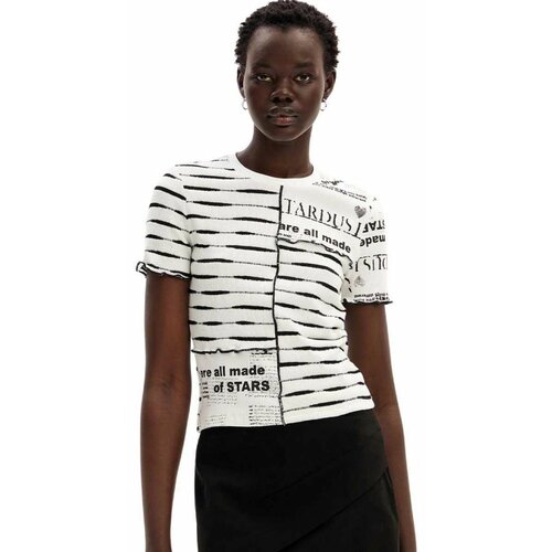 Desigual ženska majica sa linijama  DG24SWTKA8-1000 Cene