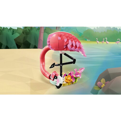 Lego Divlje životinje: Ružičasti flamingo (31170) Slike
