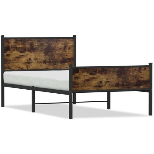 Metalni okvir kreveta s uzglavljem i podnožjem 100 x 200 cm Cijene