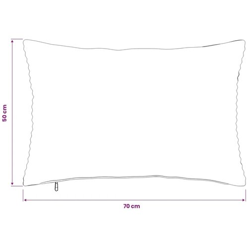  Presvlaka za jastuk 2 pcs HEERLEN Smeđa 50 x 70 cm Kord - Smeđa 50 x 70 cm 2 Slike