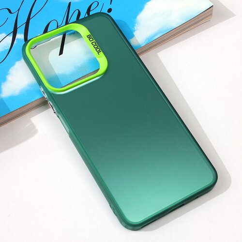  Torbica clear za honor X8a zelena Cene