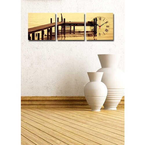 Wallity zidni sat 3P2828CS-16, 90x28 cm, 3 dela Cene