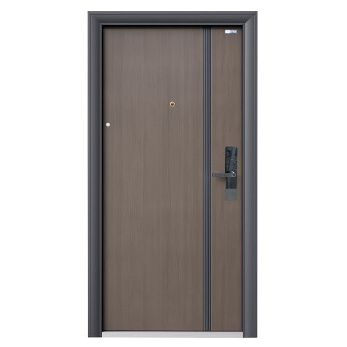 Master Vrata metalna sa električnom bravom 205x96x7cm L QP-Y-731 smeđa Cijene