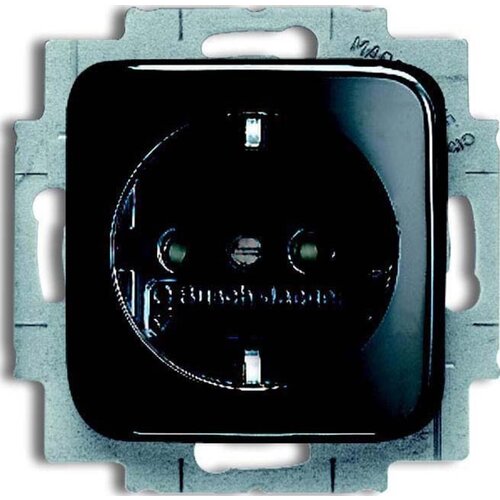 Busch-Jaeger vtičnica vtičnica črna z dvignjenim kontaktom 20 EUCKS-215, (20859622) Cene