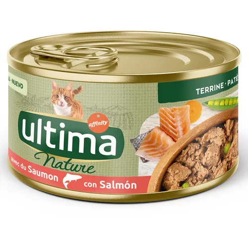 Affinity Ultima Posebna ponuda! Ultima Nature Paté / Ultima Fit & Delicious Sterilized - Losos (14 + 4 gratis!)