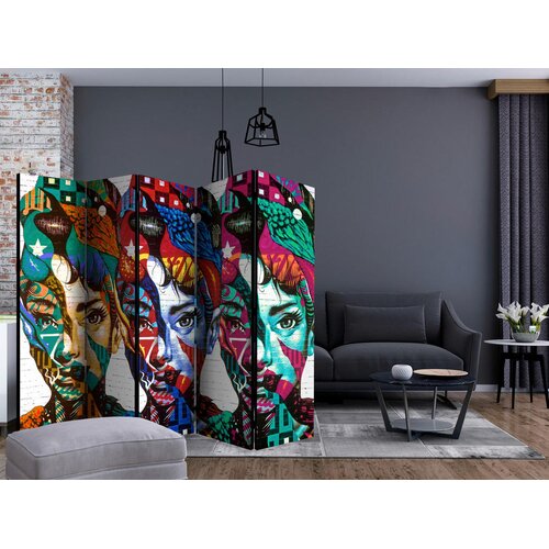 Artgeist PARAVAN 225/172/3 cm večbarvno Slike