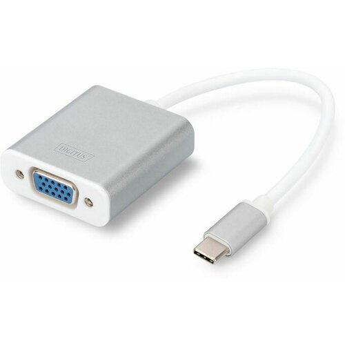 Digitus USB 3.0 / VGA Adapter [1x - 1x Ženski konektor VGA] Aluminijsko-srebrna Sa zaštitom Cijene