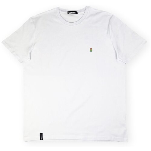 Organic Monkey T-Shirt Greenlight - White Bijela Slike