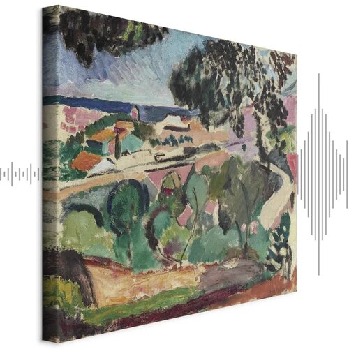  Slika - Henri Matisse – Landscape at Collioure 80x80 Akustična Cene