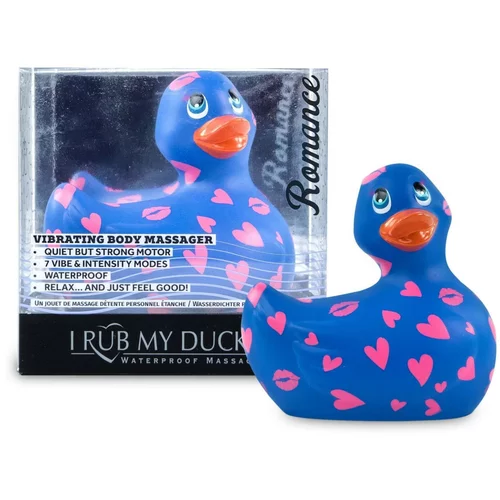 Big Teaze Toys My Duckie Romance 2.0 - vodoodporni klitorisni vibrator (modro-rožnat)