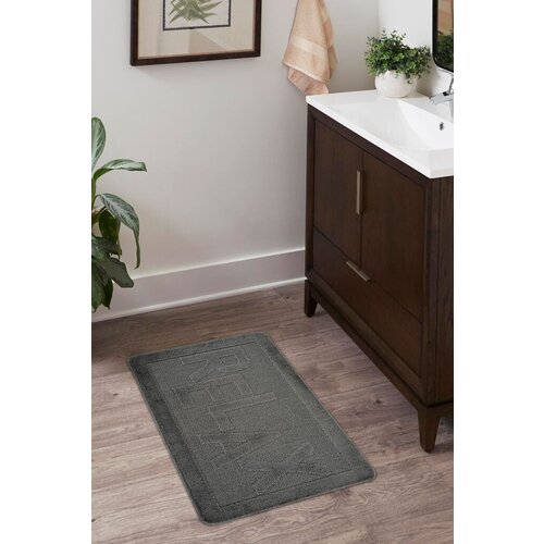 Lessentiel Maison podloga za kupatilo relax, 60x100 cm, antracit Slike