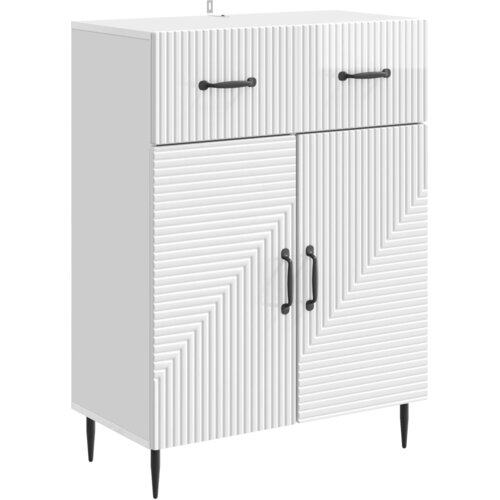  Kreveta s ladicama Bijela visokog sjaja 66 x 34,5 x 89,5 cm Cene