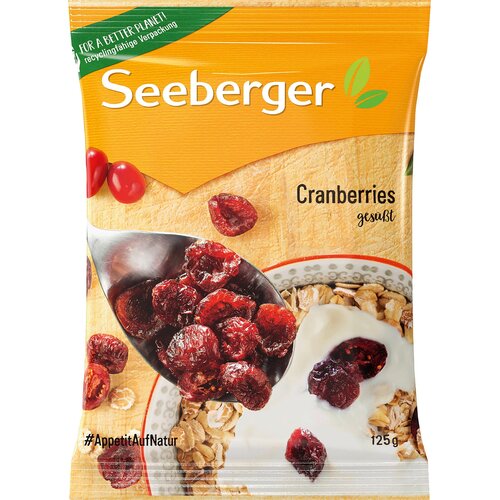  Suve brusnice SEEBERGER 125g Cene