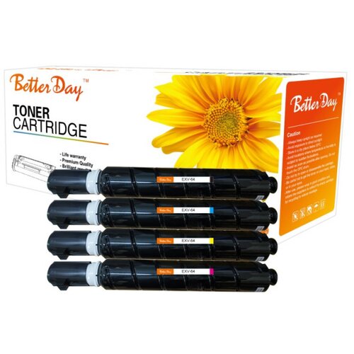 BetterDay toner C-EXV-64 c zam. kaseta za canon cyan 25.5k Cene