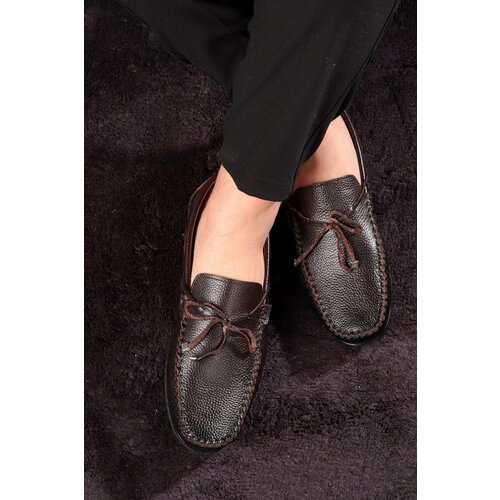 Ducavelli Bordeaux Genuine Leather Men's Casual Shoes, Loafers, Lightweight Shoes. Cene