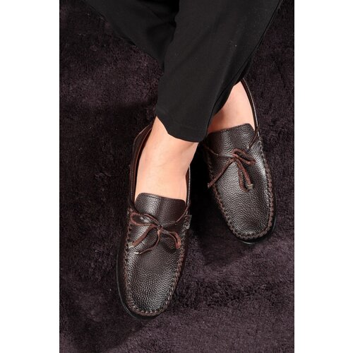 Men's Genuine Leather Moccasin Loafers – Slip On Driving Shoes, Unisex, Sizes 5-12.5
