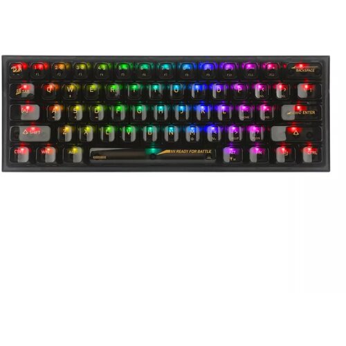 Redragon Fizz RGB Gaming Keyboard Black Slike