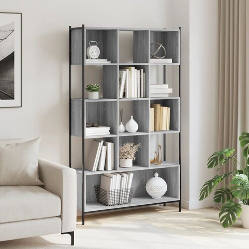  Regal za knjige boja hrasta 102x28x172 cm konstruirano drvo Slike