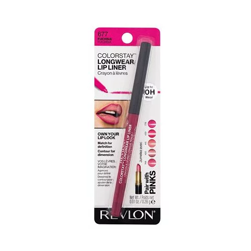 Revlon Colorstay Longwear Lip Liner olovka za usne 0,28 g nijansa 677 Fuchsia