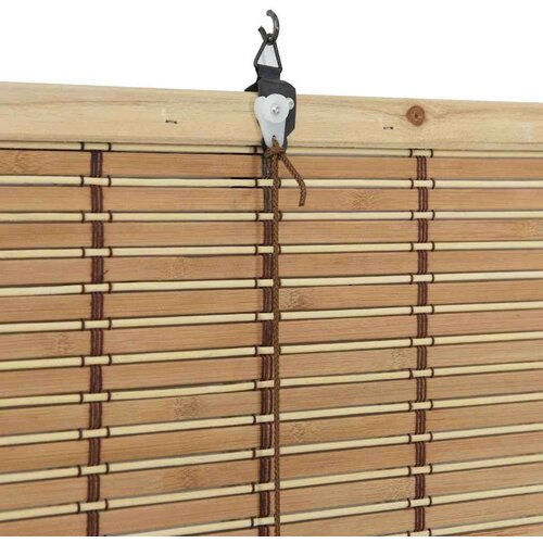 Zastore i sjenila Svijetlosmeđa 140 x 160 cm Bambus Slike