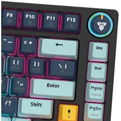 Fantech Tastatura mehanička Gaming MK875 RGB Atom 81 Navy (RED switch) Cene