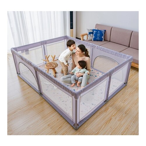 IQ Global Joy ogradica za bebe siva boja - 150x200 cm ( 22738 ) Slike