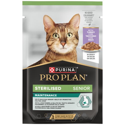 Pro Plan Cat Sterilised Senior Puran 85 g vreć Slike