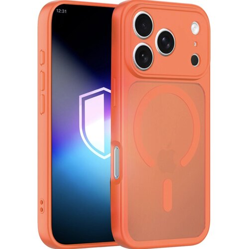 3mk ovitek Smoke MagCase za Apple iPhone 17 Pro / 18 Pro - orange Slike