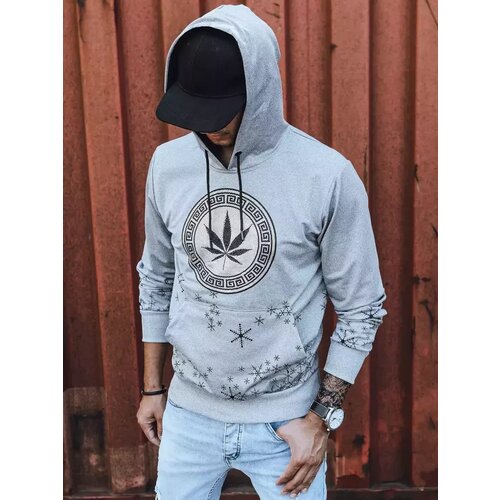 DStreet Bluza męska z nadrukiem szara Cijene